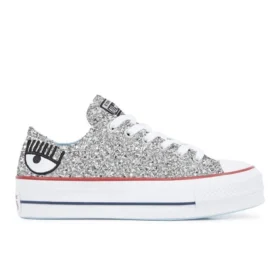 Converse x Chiara Ferragni Chuck Taylor All Star Lift Ox « Silver Red »