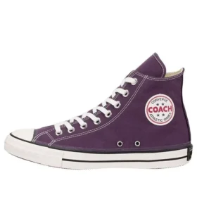 Converse x Coach Canvas High Top « Purple »