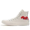 Converse x COMME des GACRONS PLAY Chuck 70 Hi Half Logo « White »