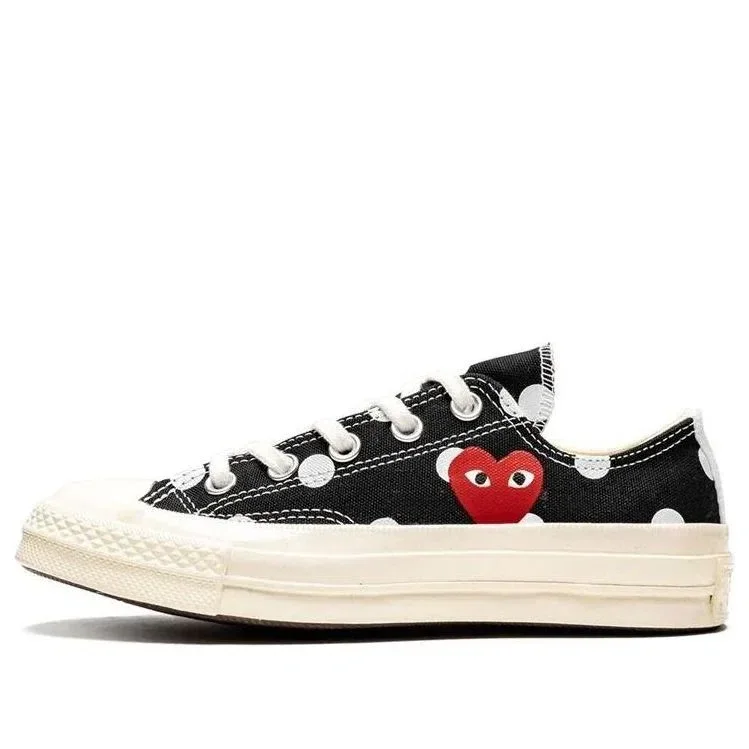 Converse x COMME des GARCONS Chuck 70 Low « Black Polka Dot » Converse x COMME des GARCONS Chuck 70 Low « Black Polka Dot »