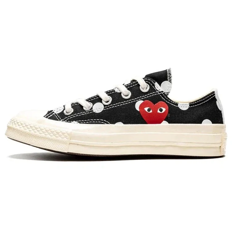 Converse x COMME des GARCONS Chuck 70 Low « Black Polka Dot » Converse x COMME des GARCONS Chuck 70 Low « Black Polka Dot »
