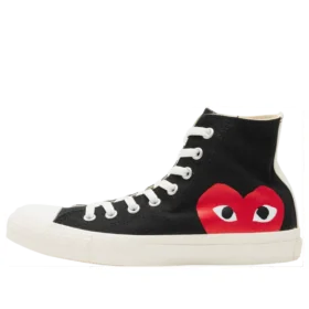 Converse x COMME des GARCONS PLAY Chuck 70 Hi « Black »