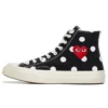 Converse x COMME des GARCONS PLAY Chuck 70 Hi « Black Polka Dot » Converse x COMME des GARCONS PLAY Chuck 70 Hi « Black Polka Dot »