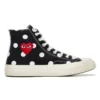 Converse x COMME des GARCONS PLAY Chuck 70 Hi « Black Polka Dot » Converse x COMME des GARCONS PLAY Chuck 70 Hi « Black Polka Dot »