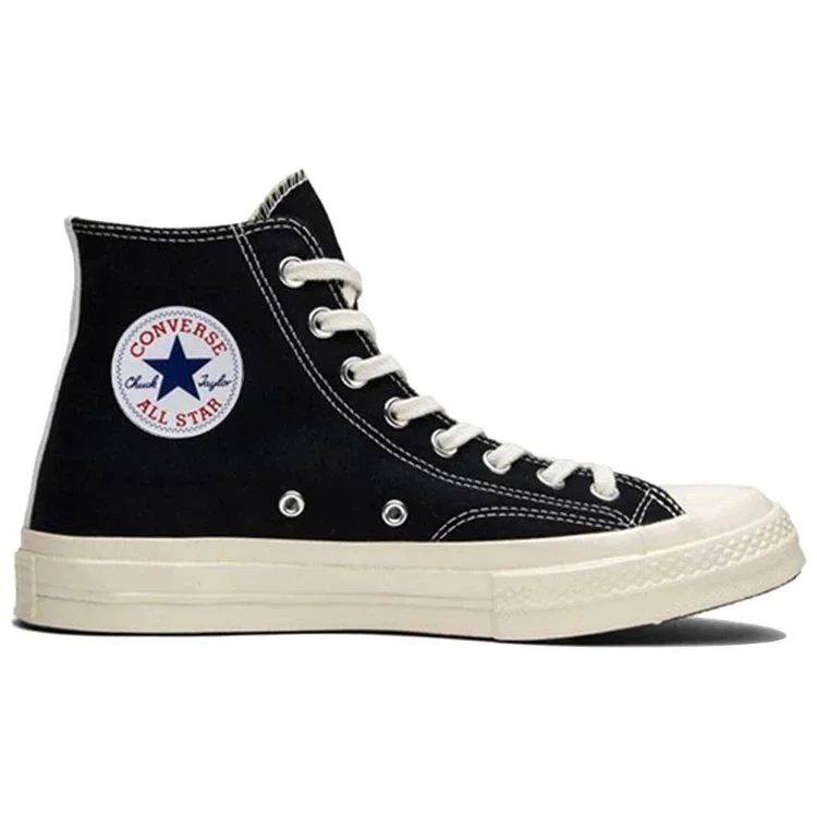 Converse x COMME des GARCONS PLAY Chuck 70 Hi « Black Red » Converse x COMME des GARCONS PLAY Chuck 70 Hi « Black Red »