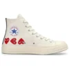 Converse x COMME des GARCONS PLAY Chuck 70 Hi Top « Multi Heart » Converse x COMME des GARCONS PLAY Chuck 70 Hi Top « Multi Heart »