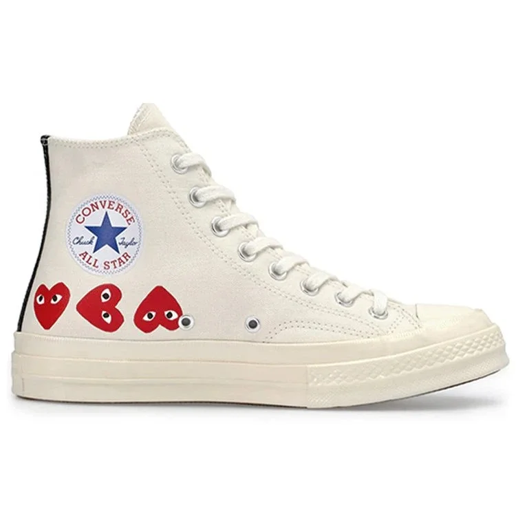 Converse x COMME des GARCONS PLAY Chuck 70 Hi Top « Multi Heart » Converse x COMME des GARCONS PLAY Chuck 70 Hi Top « Multi Heart »