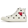 Converse x COMME des GARCONS PLAY Chuck 70 Hi « White Polka Dot » Converse x COMME des GARCONS PLAY Chuck 70 Hi « White Polka Dot »