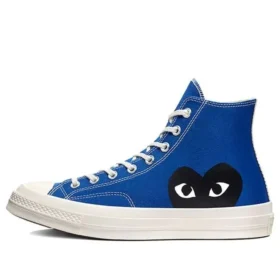 Converse x COMME des GARCONS PLAY Chuck 70 High « Blue Quartz »