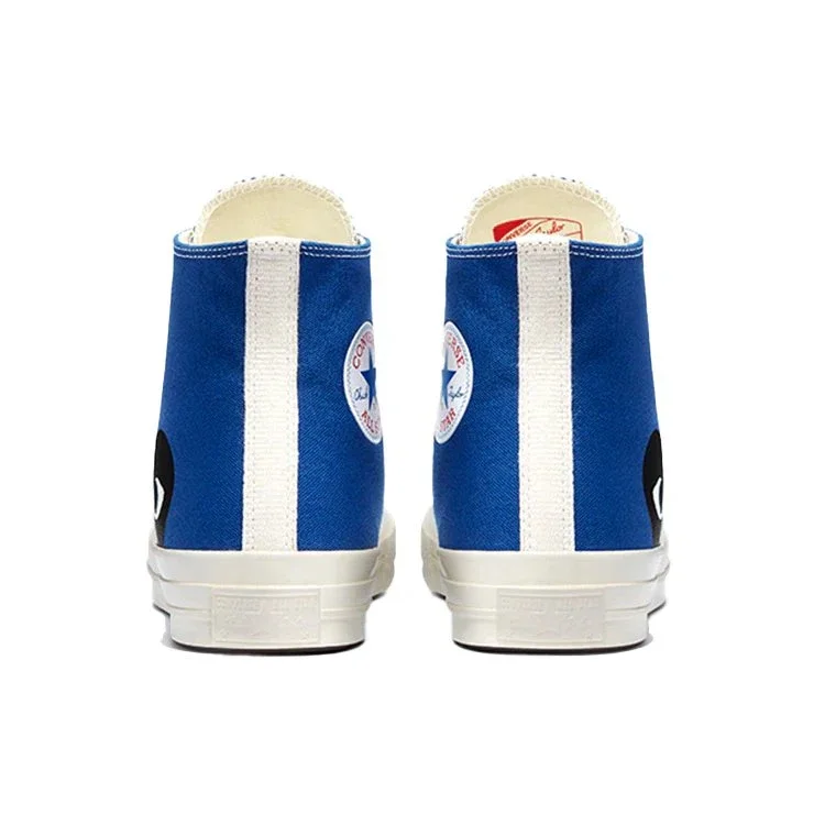 Converse x COMME des GARCONS PLAY Chuck 70 High « Blue Quartz » Converse x COMME des GARCONS PLAY Chuck 70 High « Blue Quartz »