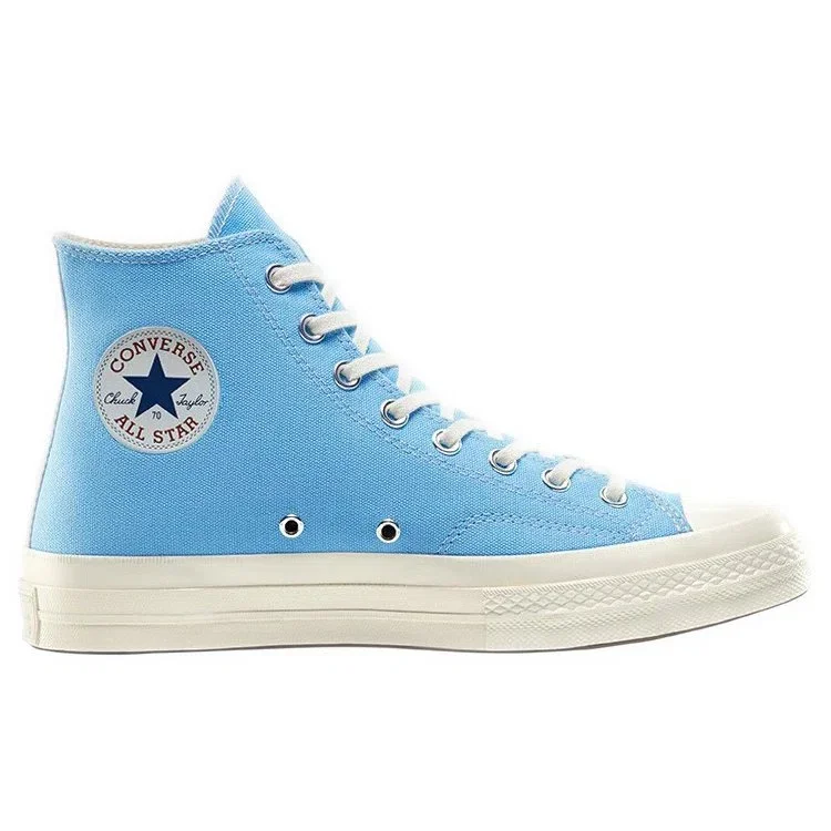 Converse x COMME des GARCONS PLAY Chuck 70 High « Bright Blue » Converse x COMME des GARCONS PLAY Chuck 70 High « Bright Blue »
