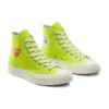 Converse x COMME des GARCONS PLAY Chuck 70 High « Bright Green »