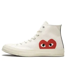 Converse x COMME des GARCONS PLAY Chuck 70 High « Milk »
