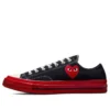 Converse x COMME des GARCONS PLAY Chuck 70 Low « Black Red »