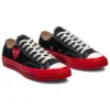 Converse x COMME des GARCONS PLAY Chuck 70 Low « Black Red »