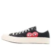 Converse x COMME des GARCONS PLAY Chuck 70 Low « Black White » Converse x COMME des GARCONS PLAY Chuck 70 Low « Black White »