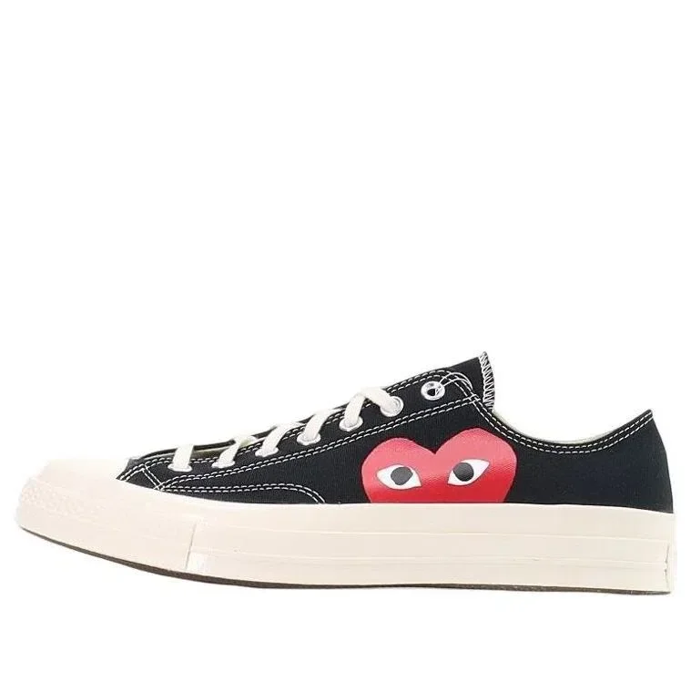 Converse x COMME des GARCONS PLAY Chuck 70 Low « Black White » Converse x COMME des GARCONS PLAY Chuck 70 Low « Black White »