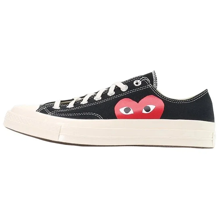 Converse x COMME des GARCONS PLAY Chuck 70 Low « Black White » Converse x COMME des GARCONS PLAY Chuck 70 Low « Black White »