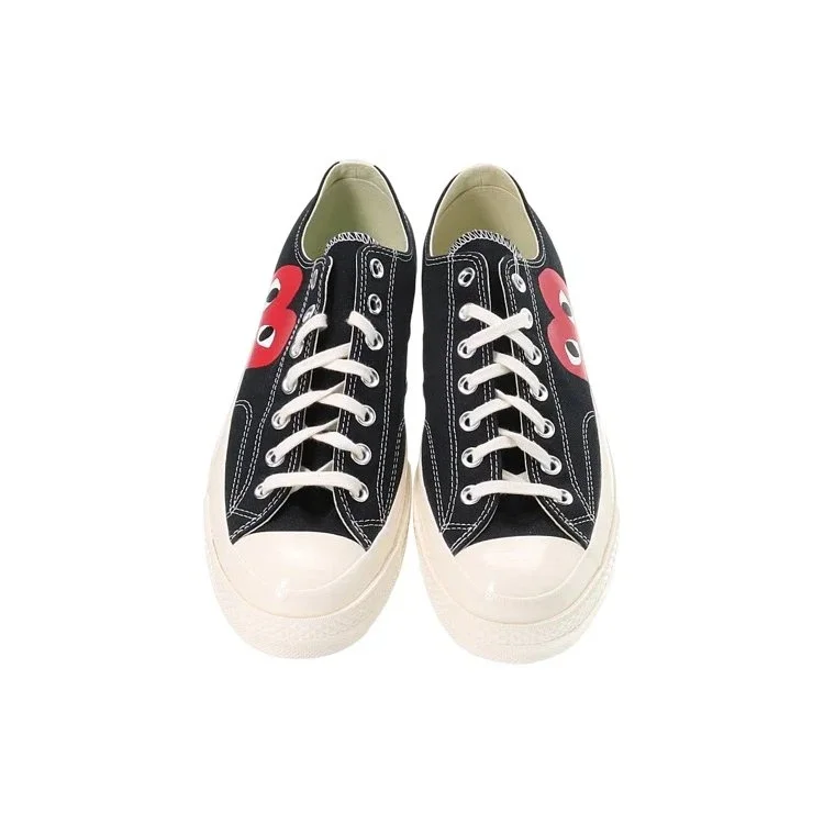 Converse x COMME des GARCONS PLAY Chuck 70 Low « Black White » Converse x COMME des GARCONS PLAY Chuck 70 Low « Black White »