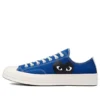 Converse x COMME des GARCONS PLAY Chuck 70 Low « Blue Quartz » Converse x COMME des GARCONS PLAY Chuck 70 Low « Blue Quartz »