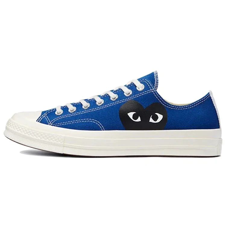 Converse x COMME des GARCONS PLAY Chuck 70 Low « Blue Quartz » Converse x COMME des GARCONS PLAY Chuck 70 Low « Blue Quartz »