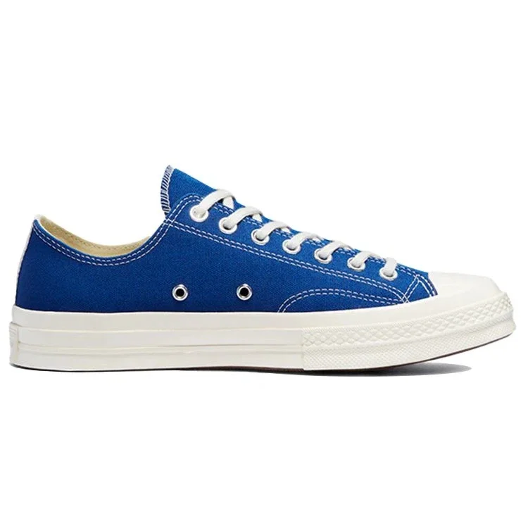 Converse x COMME des GARCONS PLAY Chuck 70 Low « Blue Quartz » Converse x COMME des GARCONS PLAY Chuck 70 Low « Blue Quartz »