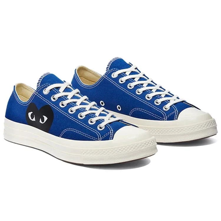 Converse x COMME des GARCONS PLAY Chuck 70 Low « Blue Quartz » Converse x COMME des GARCONS PLAY Chuck 70 Low « Blue Quartz »