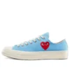 Converse x COMME des GARCONS PLAY Chuck 70 Low « Bright Blue » Converse x COMME des GARCONS PLAY Chuck 70 Low « Bright Blue »