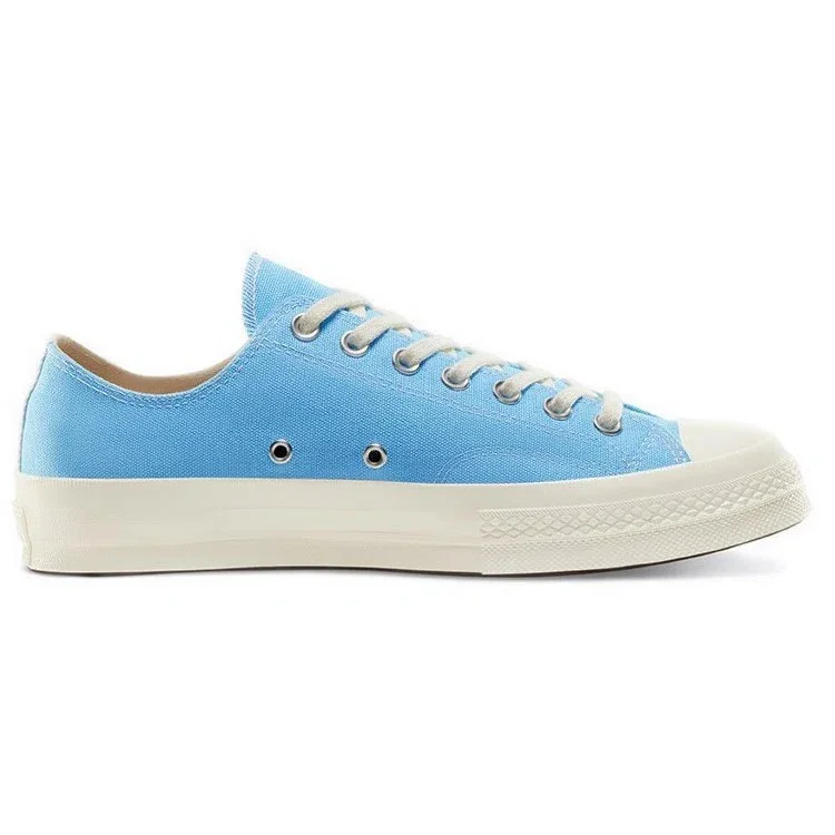 Converse x COMME des GARCONS PLAY Chuck 70 Low « Bright Blue » Converse x COMME des GARCONS PLAY Chuck 70 Low « Bright Blue »