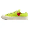 Converse x COMME des GARCONS PLAY Chuck 70 Low « Bright Green » Converse x COMME des GARCONS PLAY Chuck 70 Low « Bright Green »