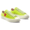 Converse x COMME des GARCONS PLAY Chuck 70 Low « Bright Green » Converse x COMME des GARCONS PLAY Chuck 70 Low « Bright Green »