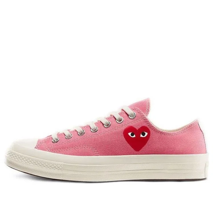 Converse x COMME des GARCONS PLAY Chuck 70 Low « Bright Pink » Converse x COMME des GARCONS PLAY Chuck 70 Low « Bright Pink »