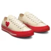 Converse x COMME des GARCONS PLAY Chuck 70 Low « Pristine Red »