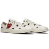 Converse x COMME des GARCONS PLAY Chuck 70 Low « White Polka Dot » Converse x COMME des GARCONS PLAY Chuck 70 Low « White Polka Dot »