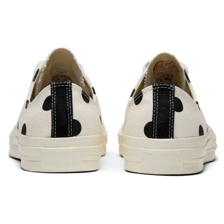 Converse x COMME des GARCONS PLAY Chuck 70 Low « White Polka Dot » Converse x COMME des GARCONS PLAY Chuck 70 Low « White Polka Dot »