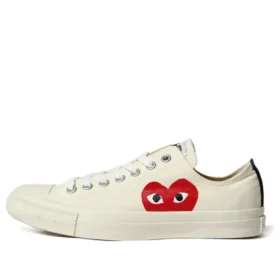 Converse x COMME des GARCONS PLAY Chuck 70 Low « White Red »