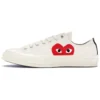 Converse x COMME des GARCONS PLAY Chuck 70 Ox « White » Converse x COMME des GARCONS PLAY Chuck 70 Ox « White »