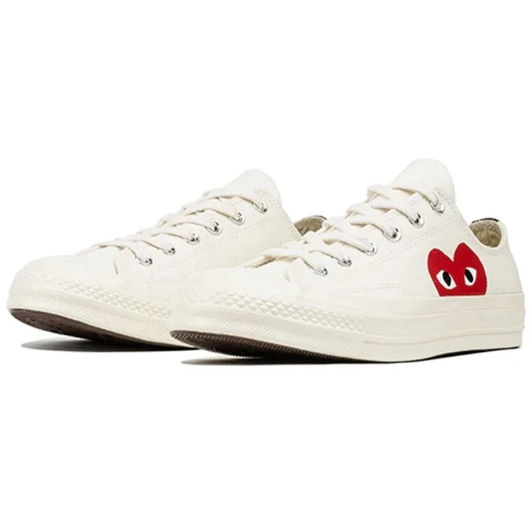 Converse x COMME des GARCONS PLAY Chuck 70 Ox « White » Converse x COMME des GARCONS PLAY Chuck 70 Ox « White »