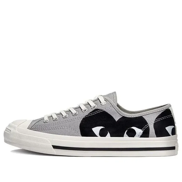 Converse x COMME des GARCONS PLAY Jack Purcell « Drizzle Black » Converse x COMME des GARCONS PLAY Jack Purcell « Drizzle Black »
