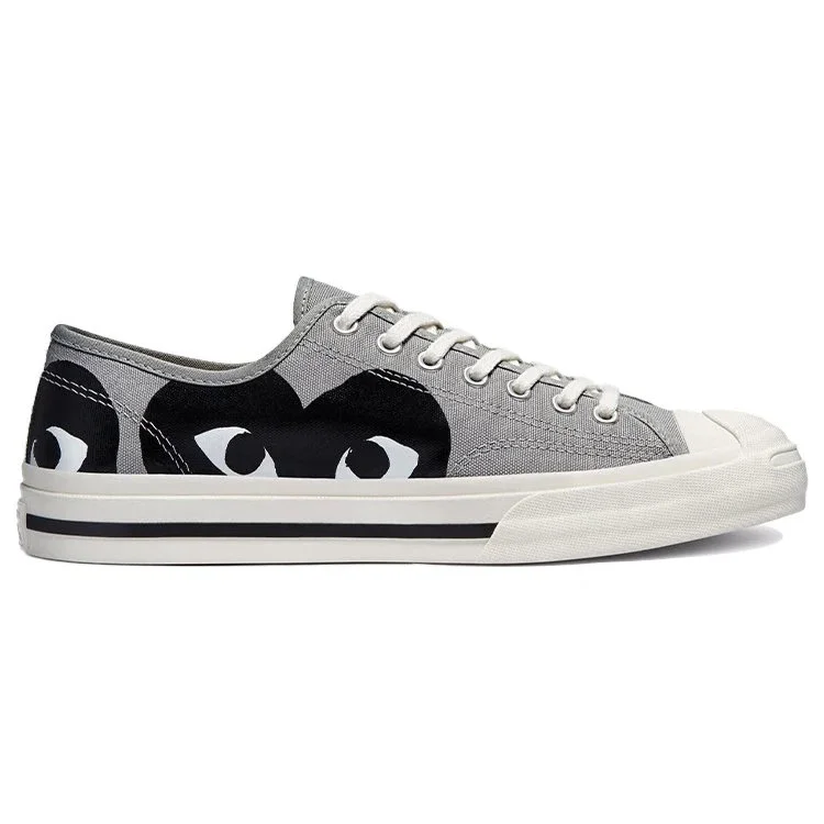 Converse x COMME des GARCONS PLAY Jack Purcell « Drizzle Black » Converse x COMME des GARCONS PLAY Jack Purcell « Drizzle Black »