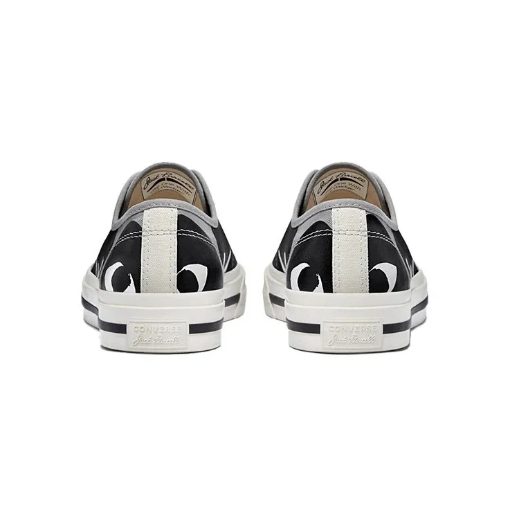 Converse x COMME des GARCONS PLAY Jack Purcell « Drizzle Black » Converse x COMME des GARCONS PLAY Jack Purcell « Drizzle Black »