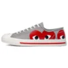 Converse x COMME des GARCONS PLAY Jack Purcell « Drizzle Red » Converse x COMME des GARCONS PLAY Jack Purcell « Drizzle Red »