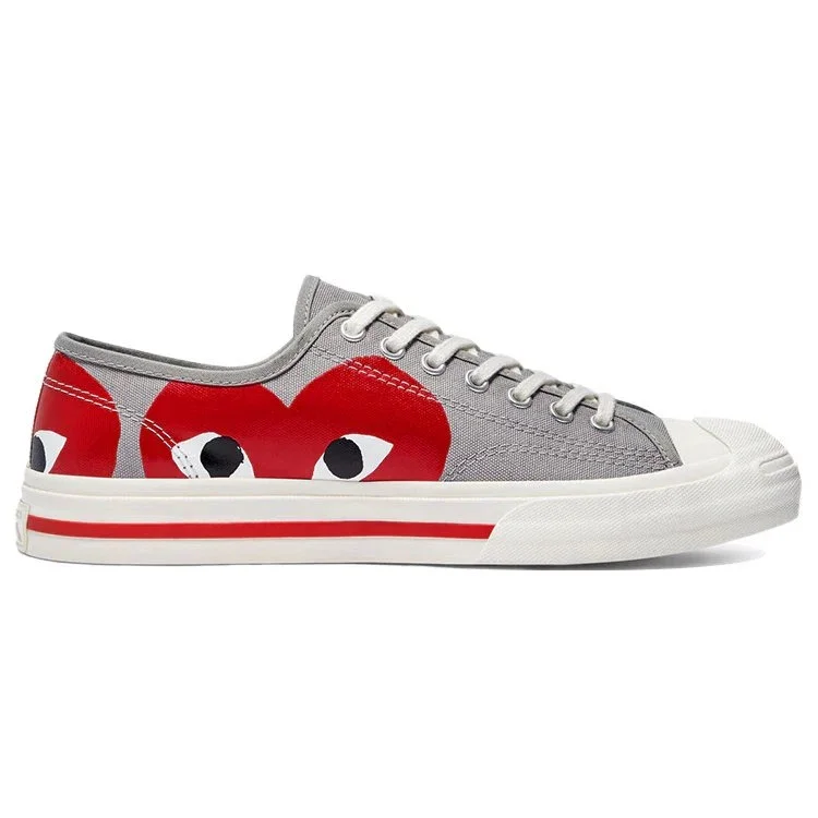 Converse x COMME des GARCONS PLAY Jack Purcell « Drizzle Red » Converse x COMME des GARCONS PLAY Jack Purcell « Drizzle Red »