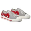 Converse x COMME des GARCONS PLAY Jack Purcell « Drizzle Red » Converse x COMME des GARCONS PLAY Jack Purcell « Drizzle Red »