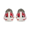 Converse x COMME des GARCONS PLAY Jack Purcell « Drizzle Red » Converse x COMME des GARCONS PLAY Jack Purcell « Drizzle Red »
