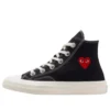 Converse x Comme des Garçons PLAY Chuck 70 Hi « Single Heart Black »