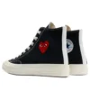 Converse x Comme des Garçons PLAY Chuck 70 Hi « Single Heart Black »