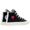 Converse x Comme des Garçons PLAY Chuck 70 Hi « Single Heart Black »