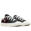 Converse x Comme des Garçons PLAY Chuck 70 Ox « Single Heart Black »