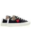 Converse x Comme des Garçons PLAY Chuck 70 Ox « Single Heart Black »